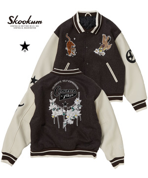 【SKOOKUM】VARSITY JACKET