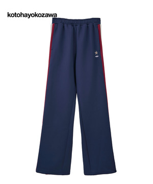 【kotohayokozawa】SIDE LINE TRACK PANTS (SET UP)