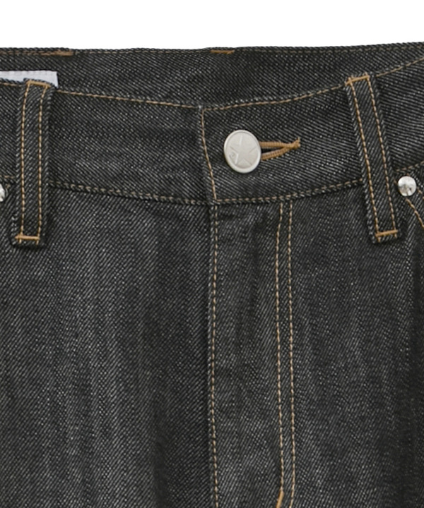 【kotohayokozawa】SIDE LINE WIDE FLARE DENIM PANTS 詳細画像 5