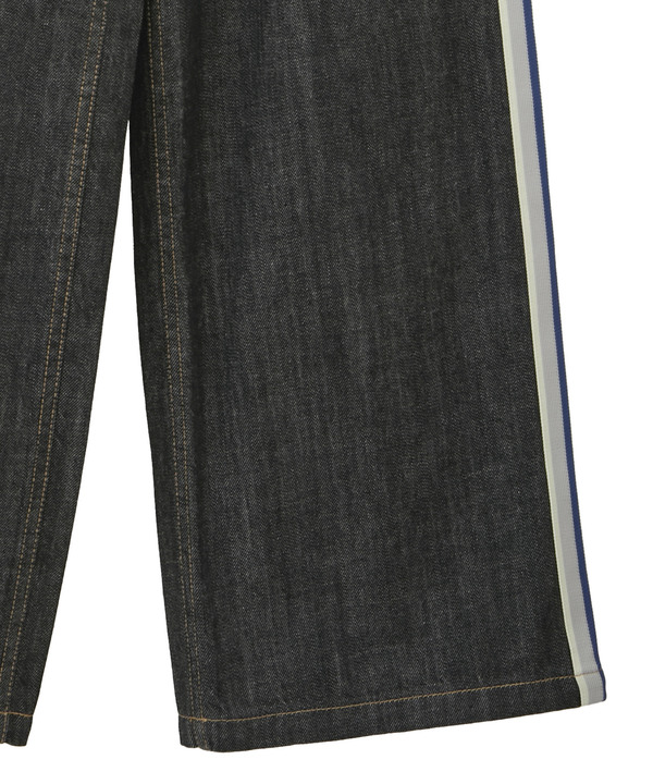 【kotohayokozawa】SIDE LINE WIDE FLARE DENIM PANTS 詳細画像 8