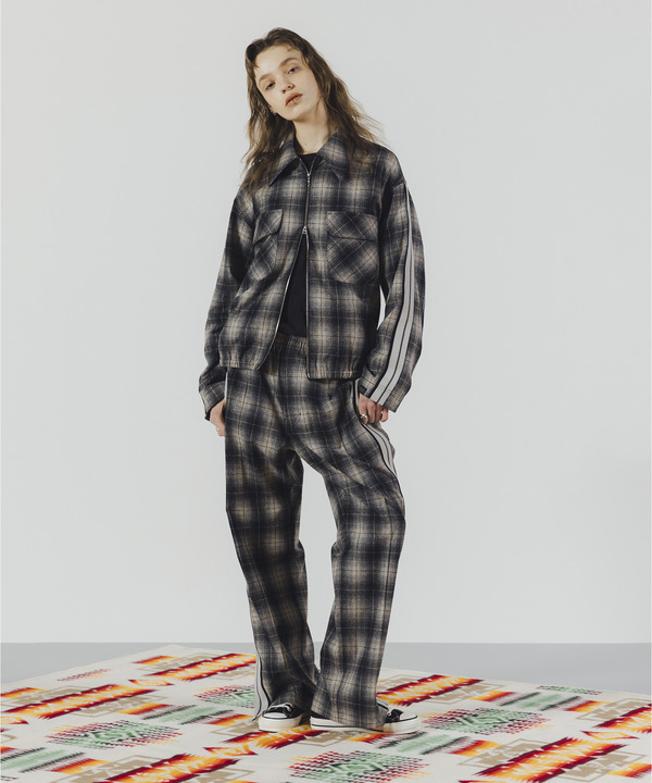 【PENDLETON】SIDELINE CHECKED TRACK PANTS (SET-UP) 詳細画像 1