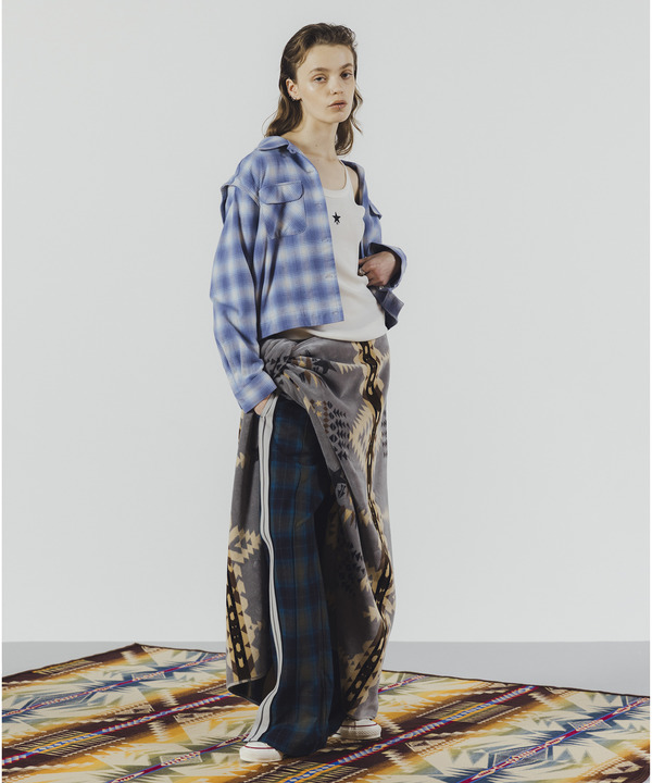 【PENDLETON】SIDELINE CHECKED TRACK PANTS (SET-UP) 詳細画像 3