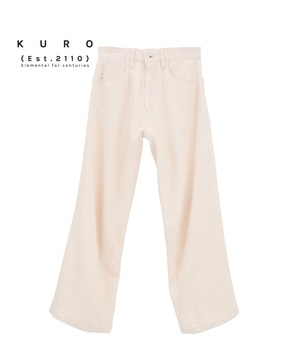 【KURO】LOOSE DENIM PANTS