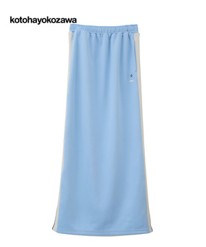 【kotohayokozawa】SIDE LINE TRACK SKIRT (SET UP)