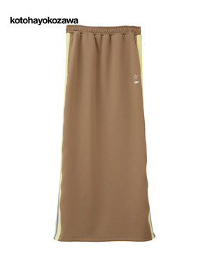 【kotohayokozawa】SIDE LINE TRACK SKIRT (SET UP)