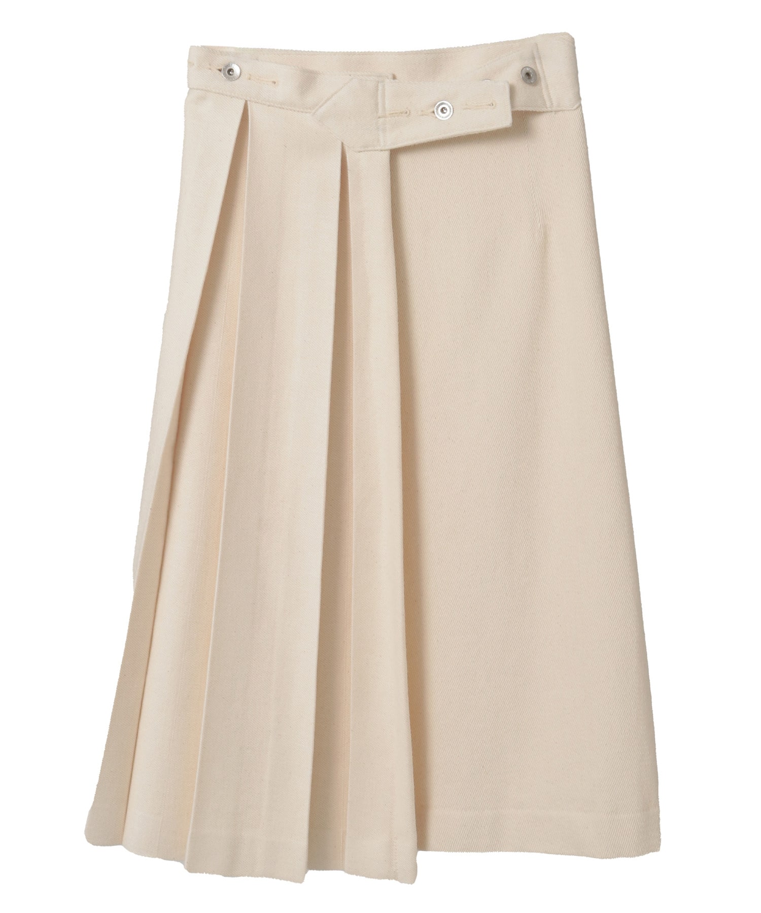 KURO】PLEATED DENIM SKIRT｜CONVERSE TOKYO (コンバーストウキョウ