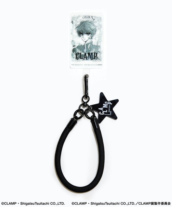 【CLAMP展】PHONE HAND STRAP (※全機種対応) (全5種) 詳細画像 ブラック系その他 1