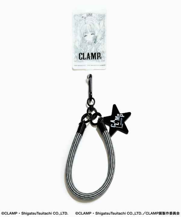 【CLAMP展】PHONE HAND STRAP (※全機種対応) (全5種) 詳細画像 ブラック系その他2 1