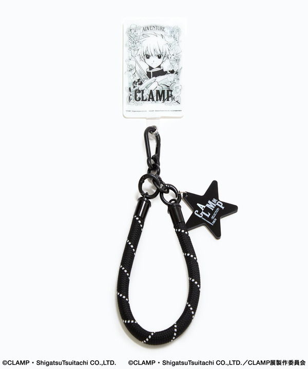 【CLAMP展】PHONE HAND STRAP (※全機種対応) (全5種) 詳細画像 ブラック系その他3 1