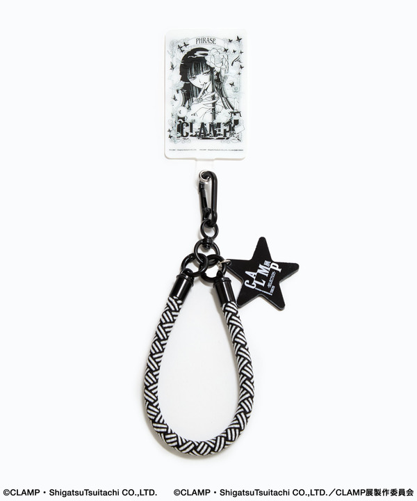 【CLAMP展】PHONE HAND STRAP (※全機種対応) (全5種) 詳細画像 ブラック系その他5 1
