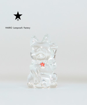 【限定展開】【HARIO Lampwork Factory】GLASS MANEKI-NEKO/招き猫