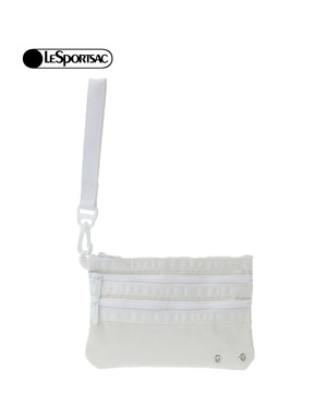 【LeSportsac】3-ZIP COSMETIC w/ STRAP