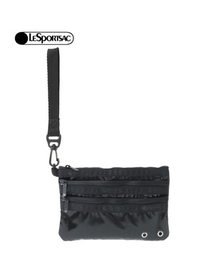 【LeSportsac】3-ZIP COSMETIC w/ STRAP