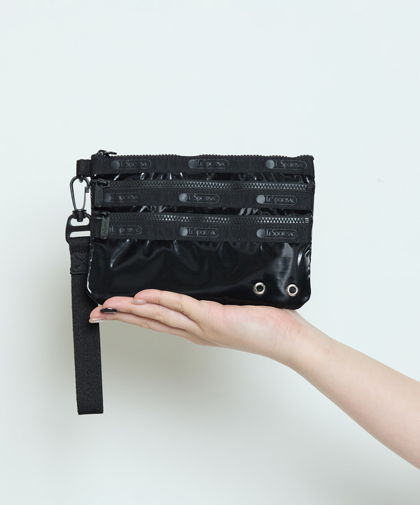 【LeSportsac】3-ZIP COSMETIC w/ STRAP 詳細画像 9