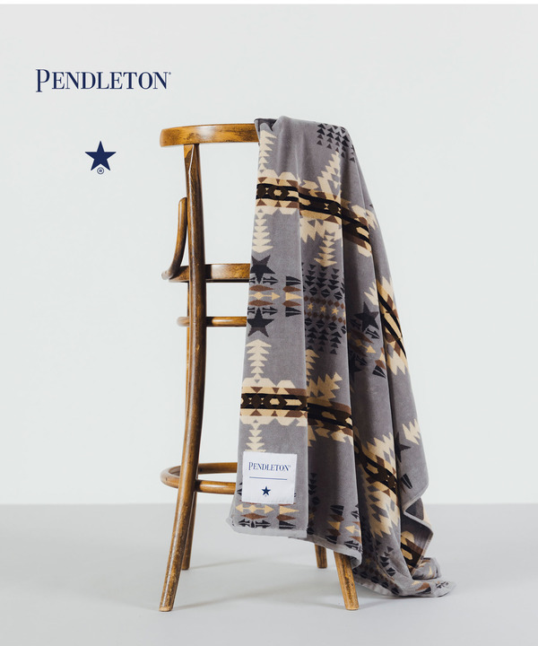 【PENDLETON】 TOWEL BLANKET 詳細画像 グレー 1