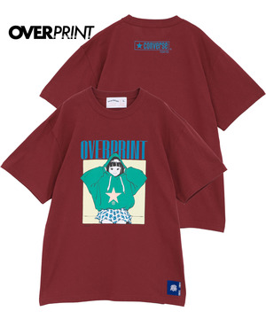 【over print】HOODIE GIRL TEE (古塔つみ)