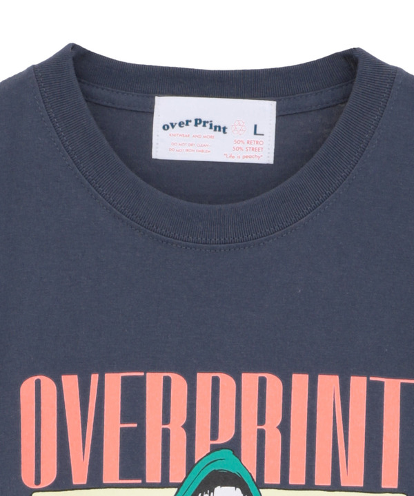 【over print】HOODIE GIRL TEE (古塔つみ) 詳細画像 46