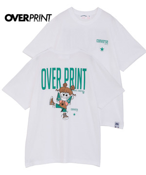 【over print】STREET GIRL TEE (ZERO ZERO HERO)
