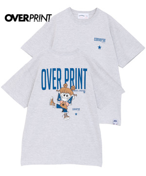 【over print】STREET GIRL TEE (ZERO ZERO HERO)