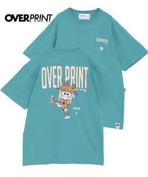 【over print】STREET GIRL TEE (ZERO ZERO HERO)