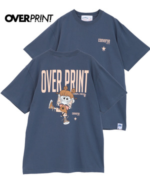 【over print】STREET GIRL TEE (ZERO ZERO HERO)