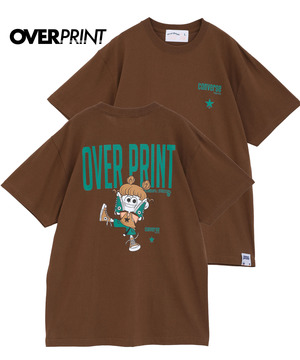 【over print】STREET GIRL TEE (ZERO ZERO HERO)