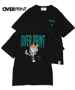 【over print】STREET GIRL TEE (ZERO ZERO HERO)
