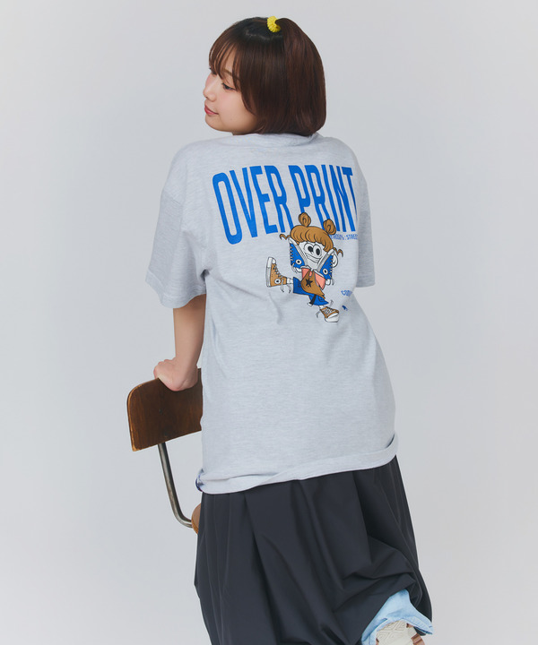 【over print】STREET GIRL TEE (ZERO ZERO HERO) 詳細画像 15