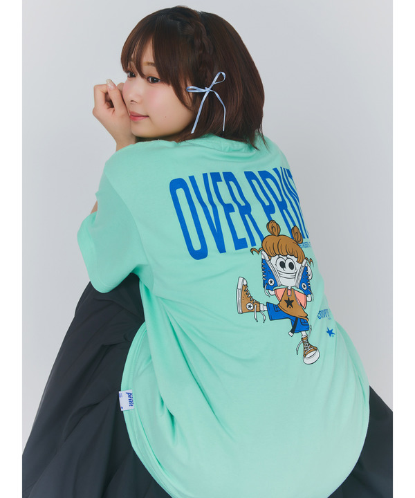 【over print】STREET GIRL TEE (ZERO ZERO HERO) 詳細画像 21