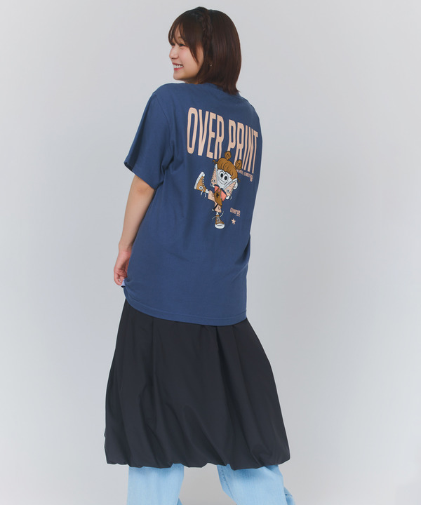 【over print】STREET GIRL TEE (ZERO ZERO HERO) 詳細画像 26