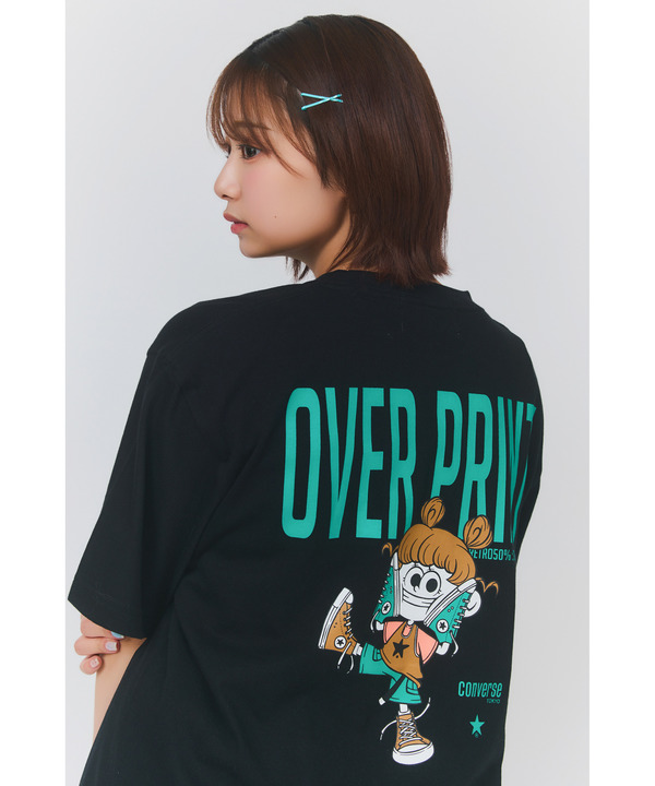 【over print】STREET GIRL TEE (ZERO ZERO HERO) 詳細画像 3