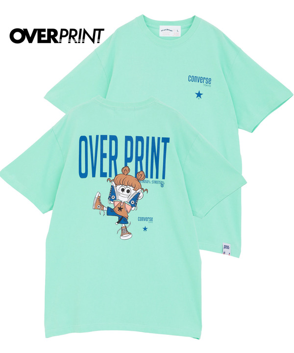【over print】STREET GIRL TEE (ZERO ZERO HERO) 詳細画像 グリーン 1