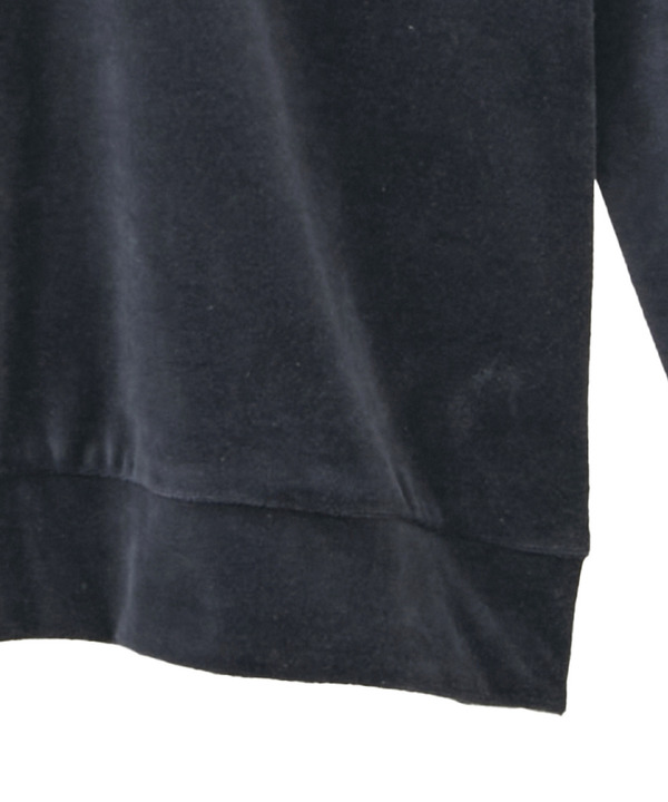 【kotohayokozawa】BI-COLOR VELOR PULLOVER 詳細画像 5