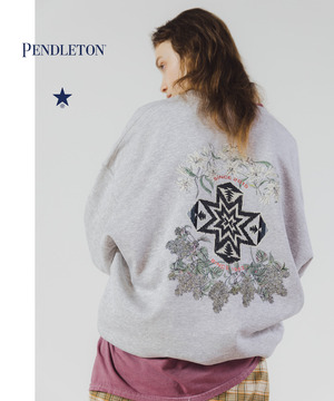 【PENDLETON】BACK PRINT SWEAT