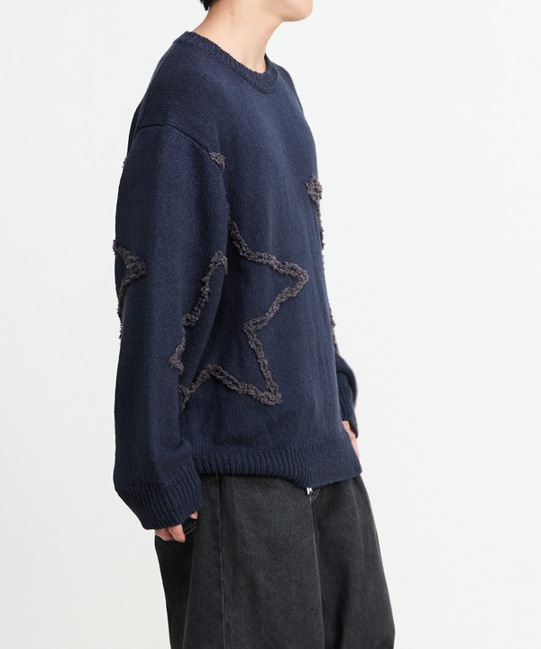 STAR★ EMBROIDERY KNIT PULLOVER 詳細画像 7
