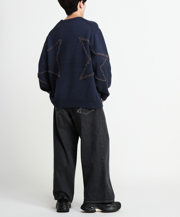 STAR★ EMBROIDERY KNIT PULLOVER 詳細画像 8