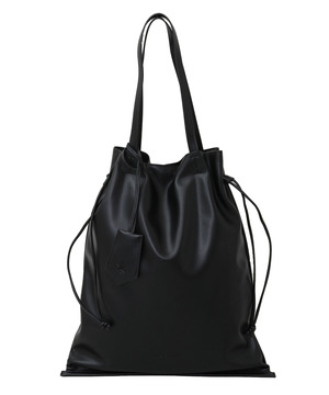 CANVAS GATHERED TOTE BAG