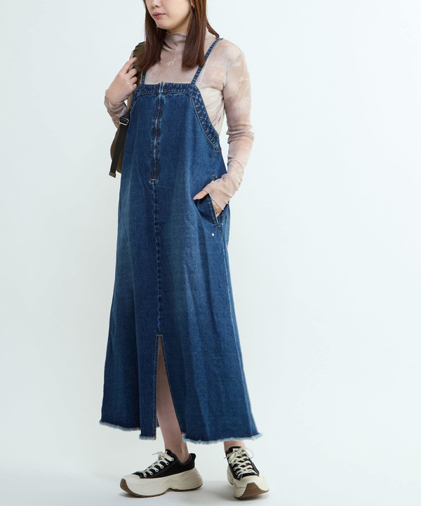 DENIM CAMISOLE DRESS 詳細画像 1