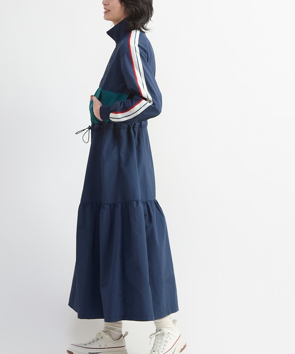 SIDE LINE TRACK TIERED DRESS 詳細画像 11