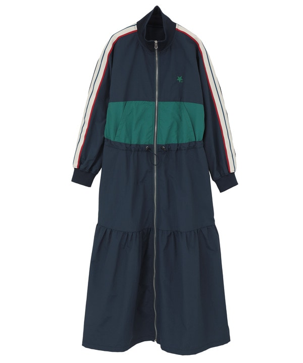 SIDE LINE TRACK TIERED DRESS 詳細画像 13