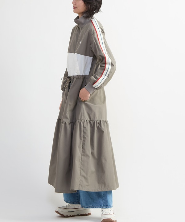 SIDE LINE TRACK TIERED DRESS 詳細画像 2