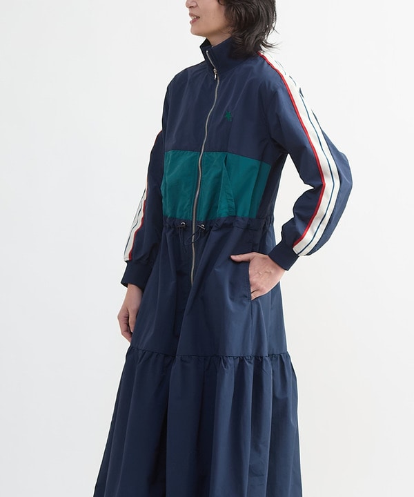 SIDE LINE TRACK TIERED DRESS 詳細画像 8