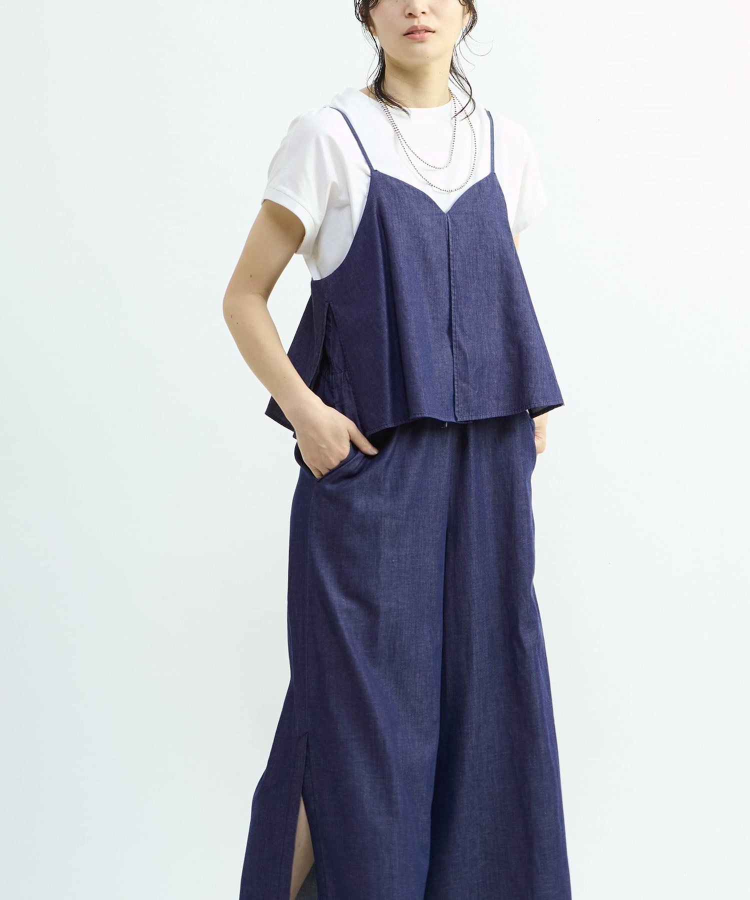 DENIM LAYERED ALL-IN-ONE｜CONVERSE TOKYO (コンバーストウキョウ