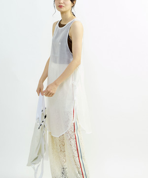 ORGANDY LAYERED DRESS