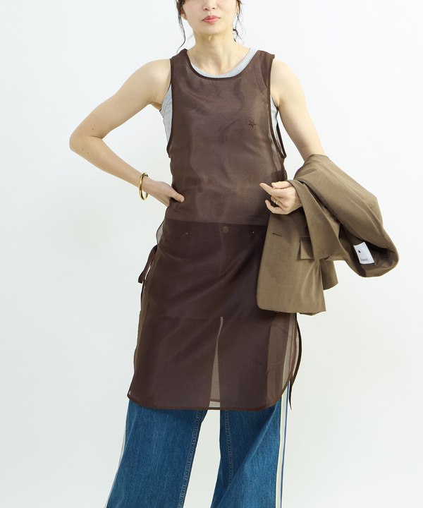 ORGANDY LAYERED DRESS 詳細画像 2