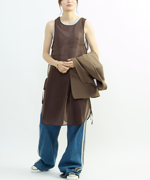 ORGANDY LAYERED DRESS 詳細画像 4