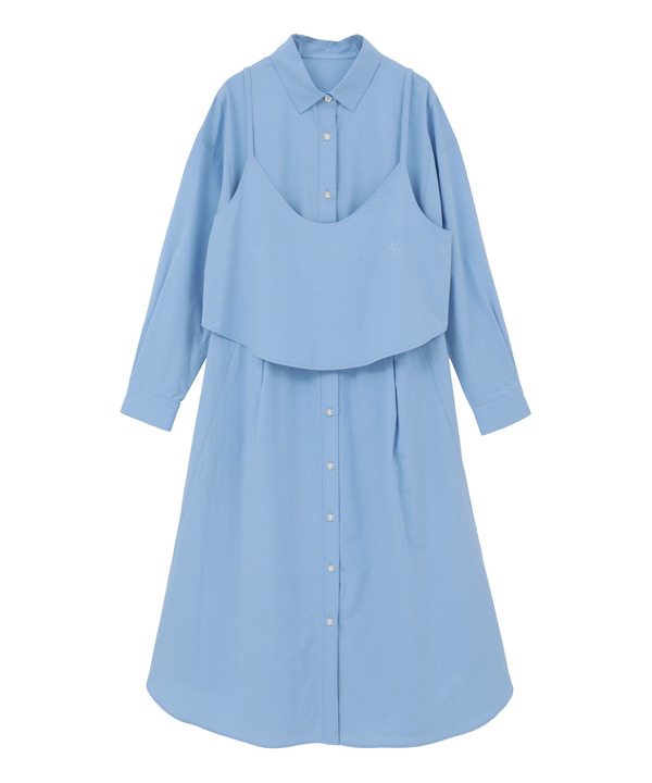 BUSTIER SET FLARE SHIRT DRESS 詳細画像 17