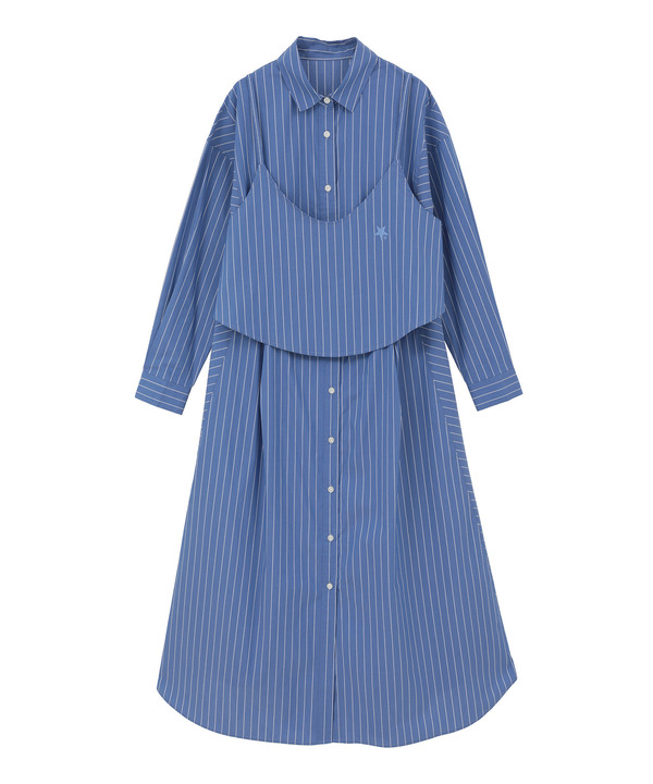 BUSTIER SET FLARE SHIRT DRESS 詳細画像 19