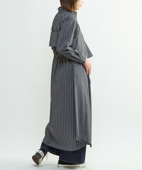 BUSTIER SET FLARE SHIRT DRESS 詳細画像 2
