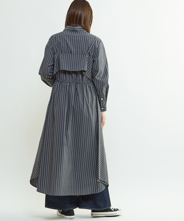 BUSTIER SET FLARE SHIRT DRESS 詳細画像 4